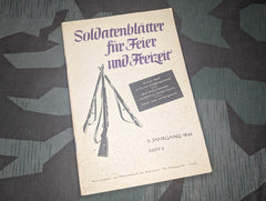 Soldatenblätter für Feier und Freizeit 5. Jahrgang 1944 Heft 5