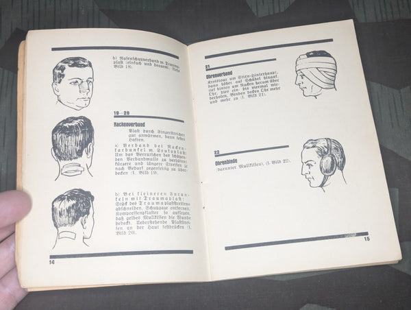 German First Aid Book 1938