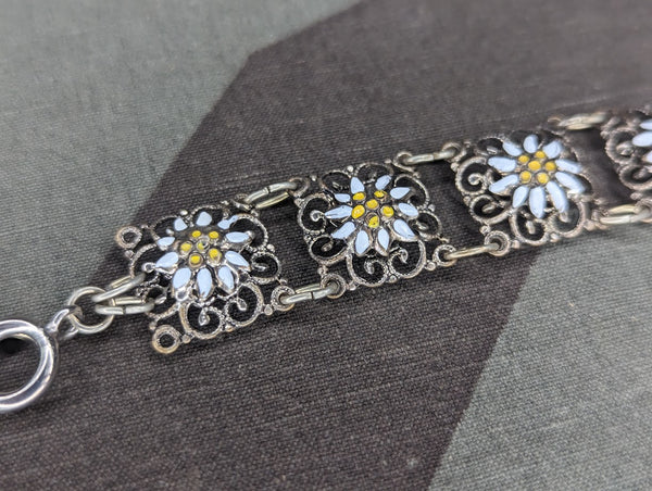 Edelweiss Flower Bracelet
