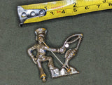 US Navy Sailor Fishing Pin