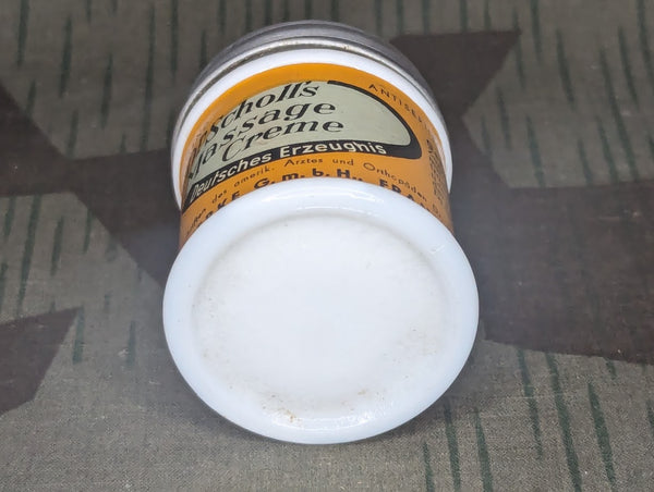 German Dr. Scholl's Massage Creme Jar