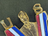 Army Soldier Sweetheart V Pin
