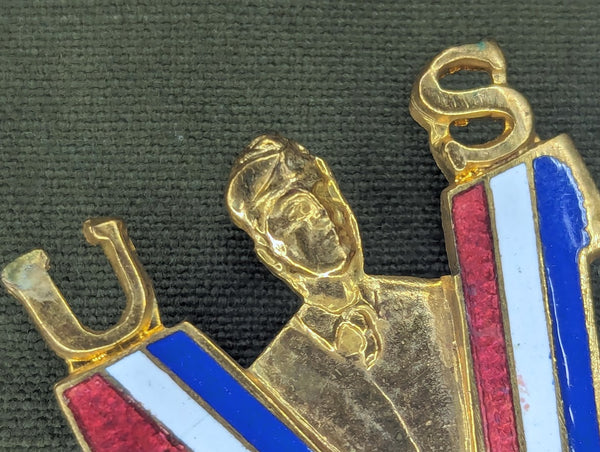 Army Soldier Sweetheart V Pin