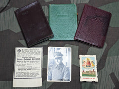 Lot of Pocket Calendar Books 1943-45 & Photo from Großdeutschland Soldier