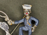 US Navy Sailor Fishing Pin