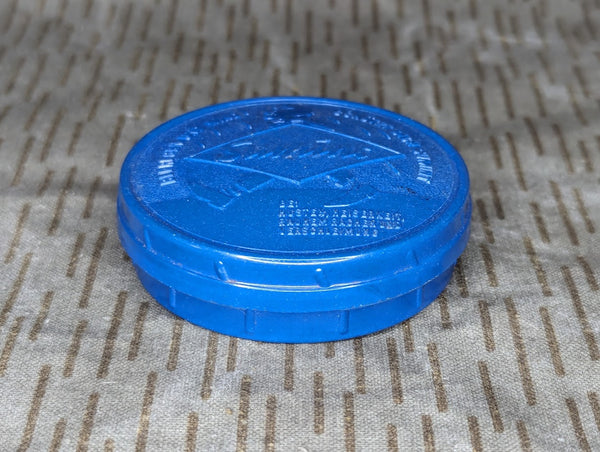 East German Blue Cough Drop Container