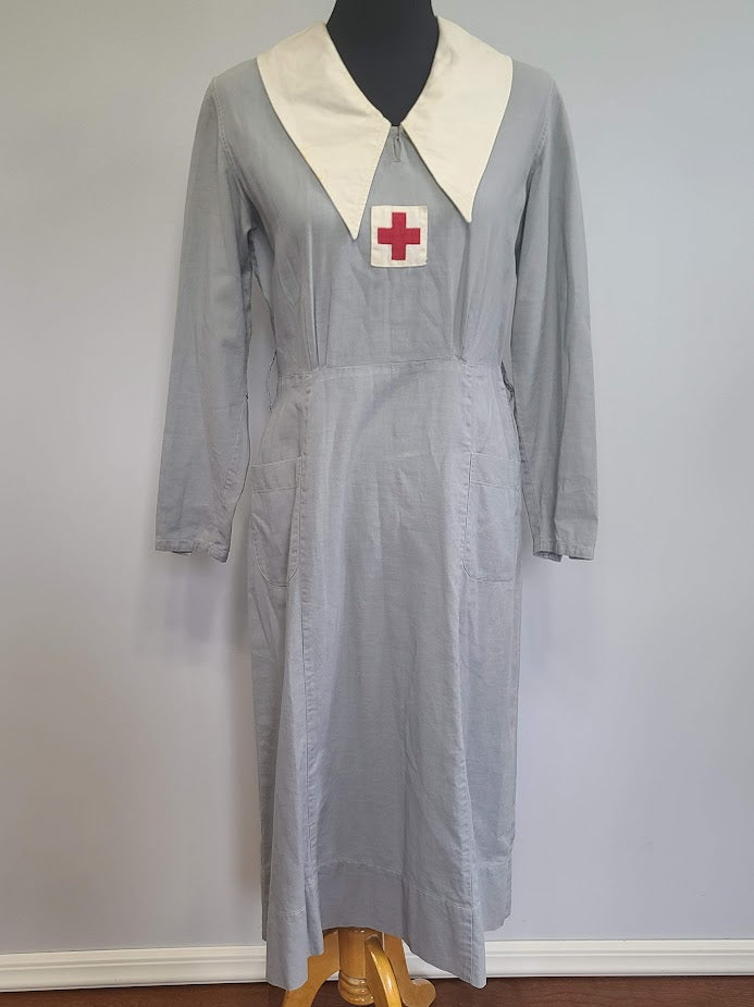 American Red Cross Gray Lady 1930s Uniform (still used during WWII) (B-38
