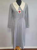 American Red Cross Gray Lady 1930s Pre-WWII Nurse Uniform Dress
