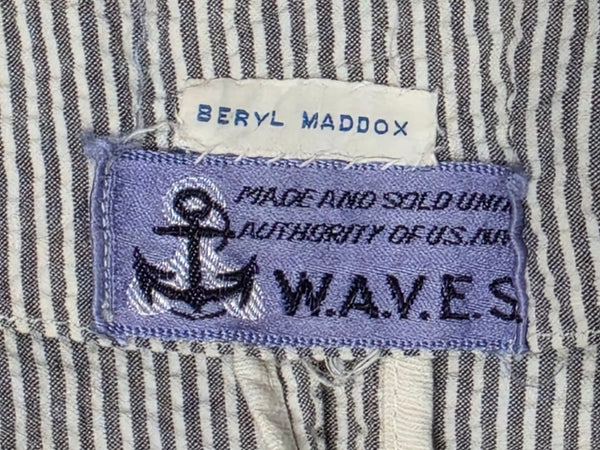 Beryl Maddox WWII US Navy WAVES
