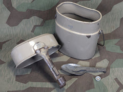 Bing 17 Enamel Mess Kit with Fork Spoon