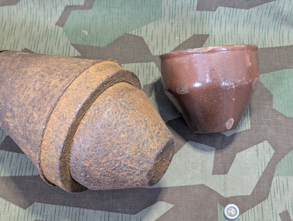 Enamel Cup Made from WWII German Panzerfaust Head