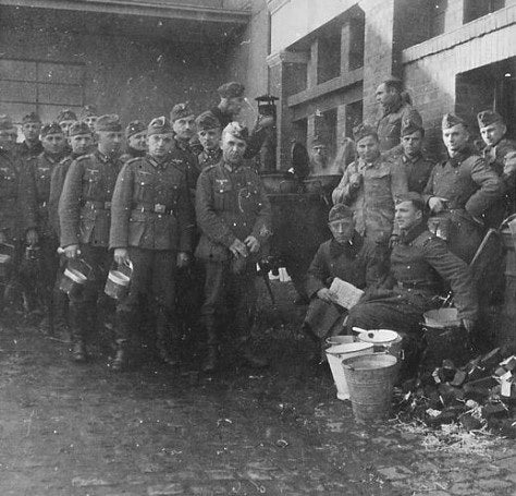 German Enameled Bucket