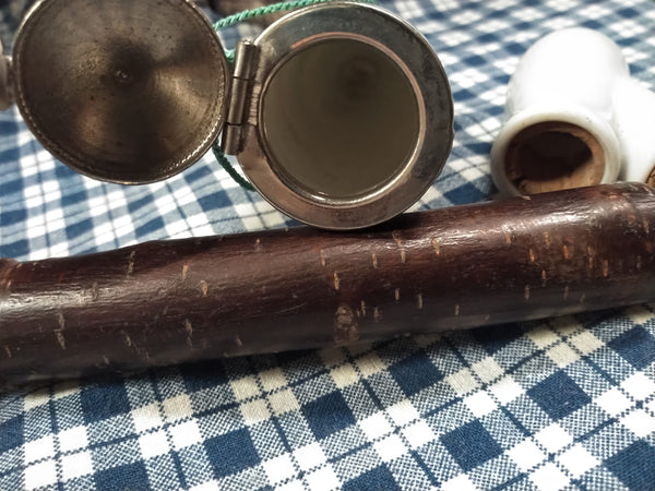 Hand Painted Deer Traditional German Pipe