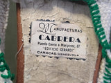Manufacturas Cabrera Peep Toe Knit Sandals Venezuela