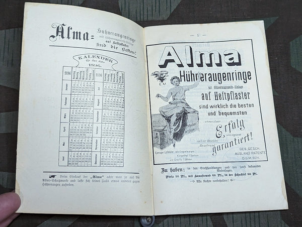 Alma Hausfreund First Aid Book 1896