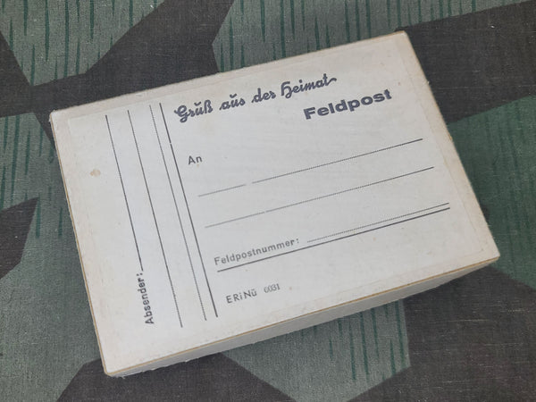 Original Feldpost Box Grüß aüs der Heimat