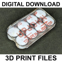 DIGITAL DOWNLOAD Up John .STL Print Files