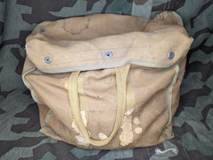 Original WWII German Repaired Fallschirmjager Parachute Bag
