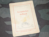 Europäisches Russland 1942 Tornister Map