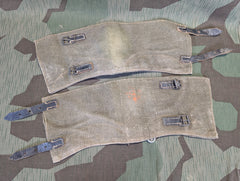 Original WWII German Gamaschen Gaiters Leggings
