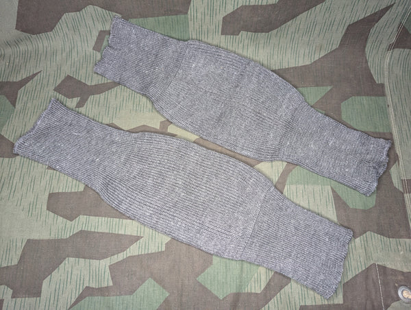 Original German Gray Knit Knee Warmers