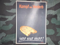 Original "Kampf Dem Verderb!" Poster