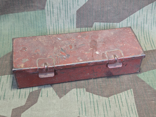 Original Late War MG34 Parts Tin swf 45
