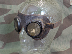 Original German Sun/Dust Leather Goggles
