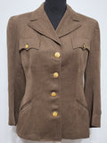 Original WWII WAC Women's Army Enlisted Uniform Jacket 
