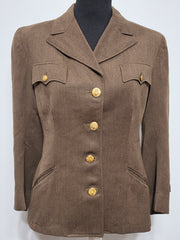 Original WWII WAC Women's Army Enlisted Uniform Jacket 