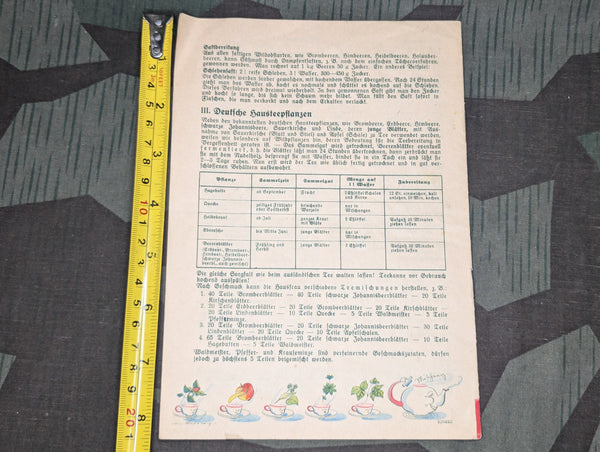 German Wild Fruits and Vegetables Recipe Book