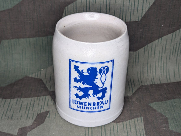 Löwenbräu München Stoneware Krug 1/2L