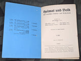 Heimat und Volk Math Workbook Student Book 1937