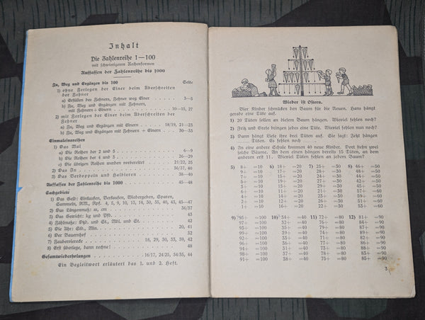 Heimat und Volk Math Workbook Student Book 1937