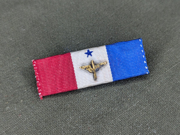 Army Air Corps Sweetheart Ribbon Bar Pin in Box