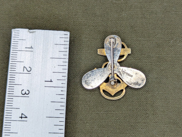 WAVES Navy Sterling Insignia Pin