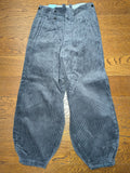 Gray Corduroy German Plus Four Trousers (Small)
