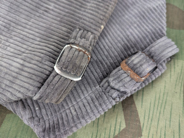 Gray Corduroy German Plus Four Trousers (Small)