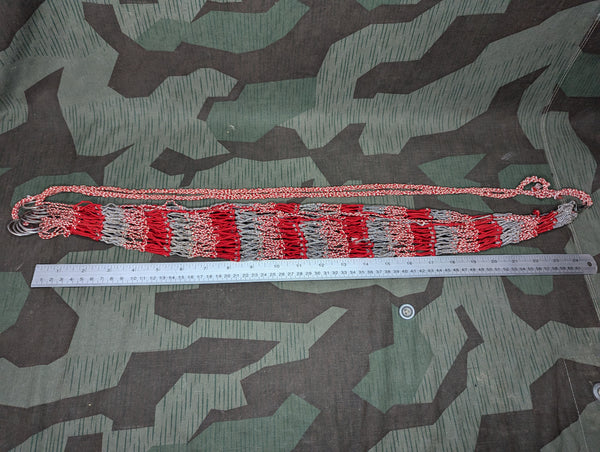 Red and Gray Net Backpack