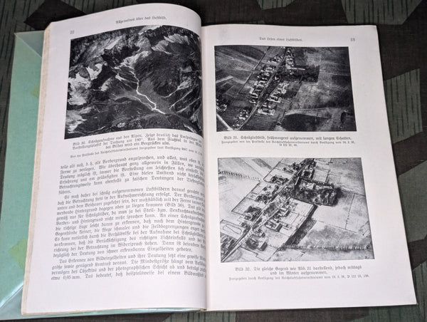 1943 German Book on Aerial Photography for Cartography