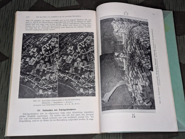 1943 German Book on Aerial Photography for Cartography