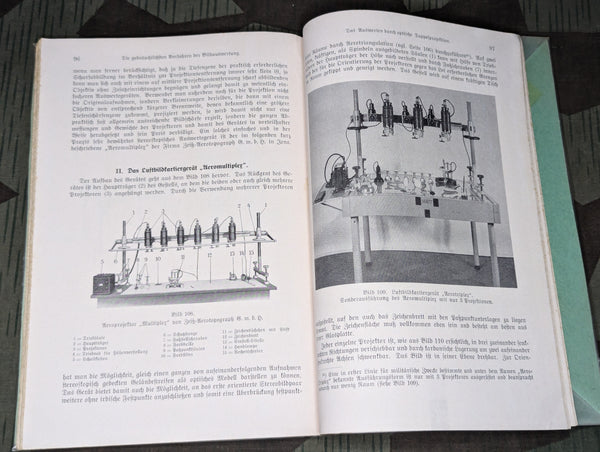 1943 German Book on Aerial Photography for Cartography