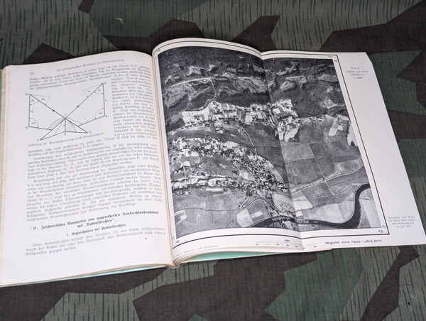1943 German Book on Aerial Photography for Cartography