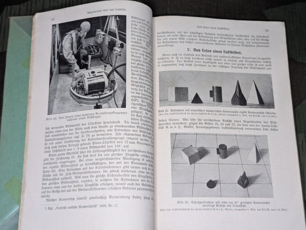 1943 German Book on Aerial Photography for Cartography