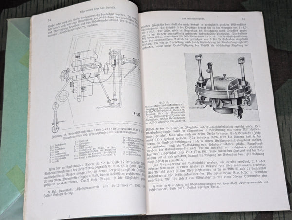 1943 German Book on Aerial Photography for Cartography