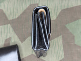 NOS German Black Wallet with Coin Purse