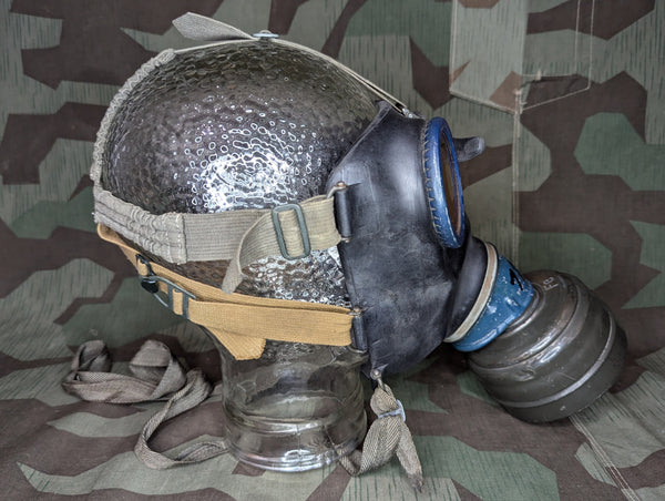 Black Rubber Gas Mask ebd Size 2 GM38 Magnetic