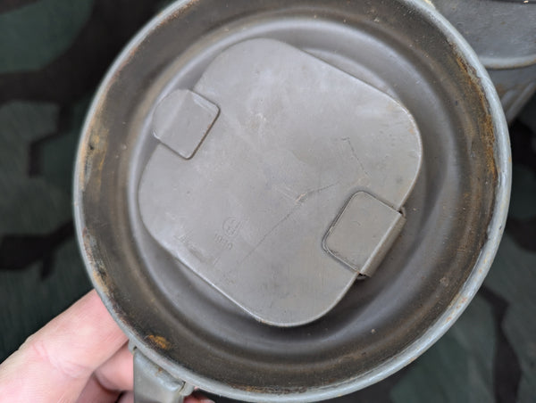 1939 German Tall Gas Mask Can