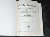 German Military Criminal Law Book 1937 Teil 1