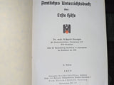 DRK Erste Hilfe First Aid Book 1939